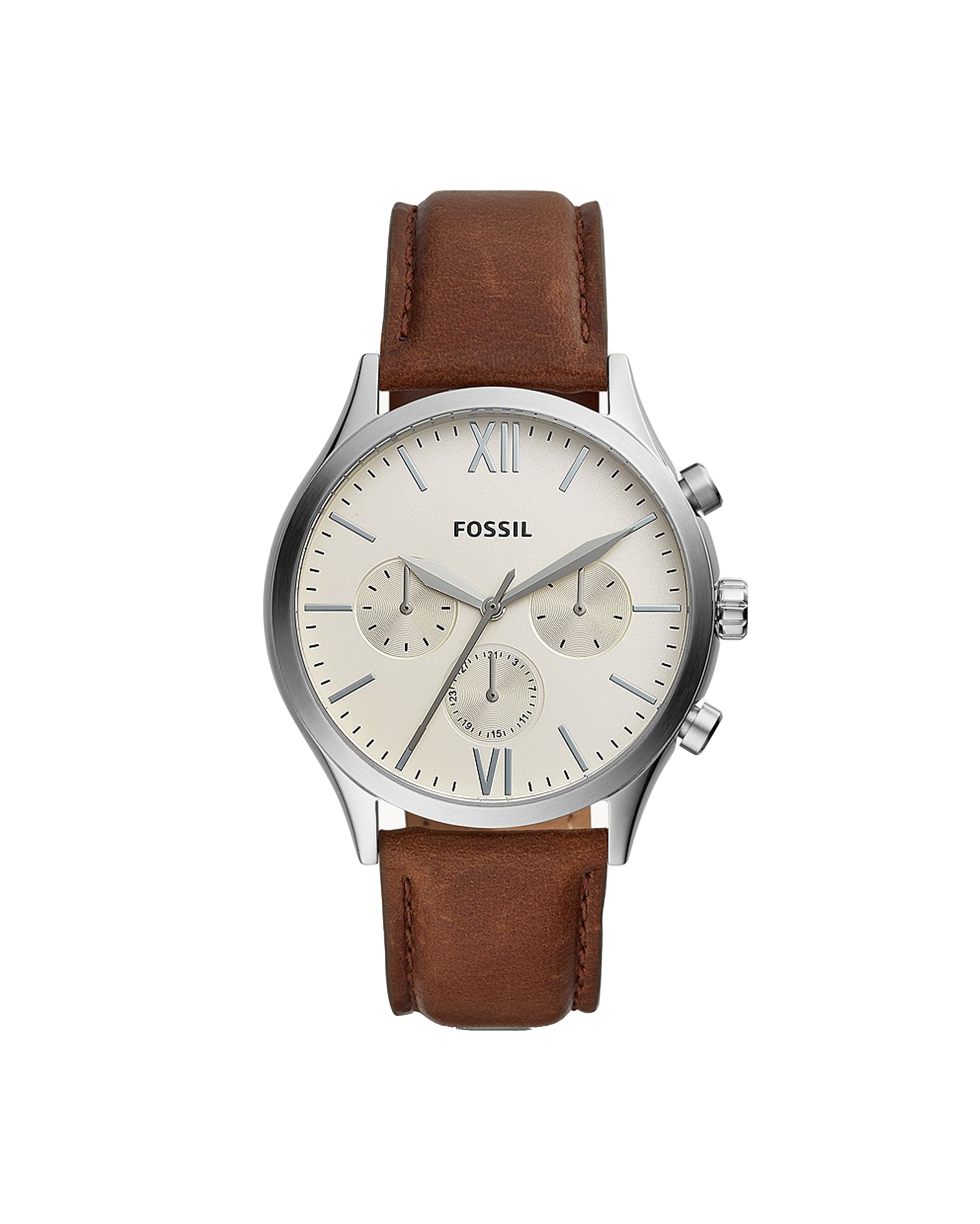 Fossil Fenmore Multifunction Brown Leather Men's Watch - BQ2363